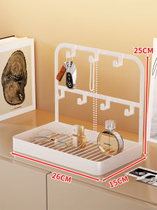 Entryway Desktop Storage Box Iron Material Nordic Minimalist Style Universal Space Key Mask Jewelry Decorative Items Rack