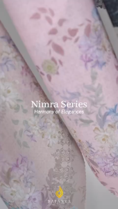 𝐃𝐀𝐅𝐀𝐍𝐘𝐀 - Nimra Series Jilbab Motif Floral Kerudung Segi Empat Hijab Scarf bahan Voal Laser Cut