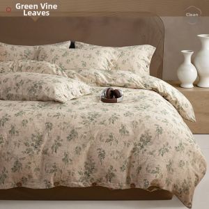 JIEMAIYA | Snap Button Flax Bedding Set