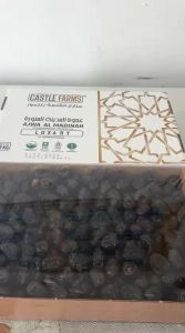 KURMA AJWA LUXURY ORGANIK CASTLE FARMS Dus 3kg MIX Medium Jumbo Al-Madinah Castlefarm Azwa Medina