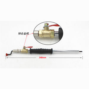 ยางรถก้านเติมลมได้อย่างรวดเร็วรถคันใหญ่คันเติมลมแบบมือหมุนพร้อมมิเตอร์หัวฉีดแก๊สยางท่อเติมลมแบบรวดเร็ว