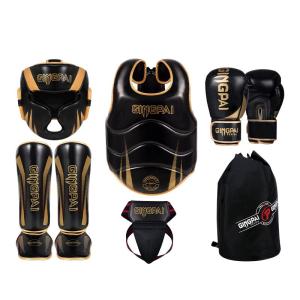 GINGPAI | Professional Thickened Full-set Protective Gear for Muay Thai Boxing and Martial Arts