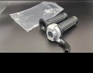 【12h ship】Motorcycle Mini Quick Throttle With Handle Grip With Brake Throttle Cable Universal