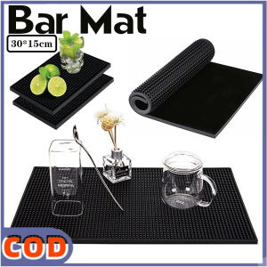 Kitchen Rubber Pad Anti Slip Rubber Mat Bar Counter Table Placemat Cocktail Coaster Insulation Pad