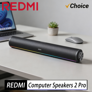 Redmi | 2026 NEW MIJIA REDMI Computer Speaker 2 Pro Four-Unit Two-Channel Stereo RGB Ambient Light Bluetooth 5.0 Built-in Microphone CN