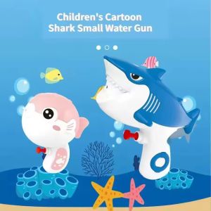 เครื่องพ่นน้ำสำหรับเด็กเล่นฤดูร้อนของเล่นกีฬาทางน้ำปลาปักเป้าฉลามสำหรับเด็กเกมชายหาดน้ำของเล่นของขวัญเด็กกลางแจ้ง