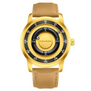 LIGE | FOXBOX Man watch 2026 Creative Floating Magnetic Pointer Ball Bearing quartz wristwatch casual fashion men sports watches reloj