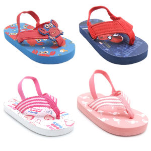 Boys and Girls Baby Flip-Flops Unicorn Sandals Comfortable Woven Belt Beach Sandals Trendy Casual Cool