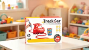 [SG Stock] DIY Slime Track Car Toy Auto Follow Crystal Mud Track Rechargeable Cute Cartoon Educational Gift
