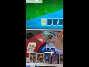 [Pokemon Chính hãng]Thẻ game Pokémon may thùng Rắng đá mega  thần sét 1459 D43 1-4