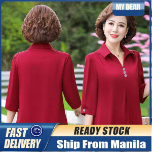 Plus Size Blouse for Women New Style V-neck Chiffon Shirts