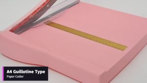 PSD - A4 size Paper Cutter Board with Ruler Guillotine Type Paper Trimer Cutter for Paper