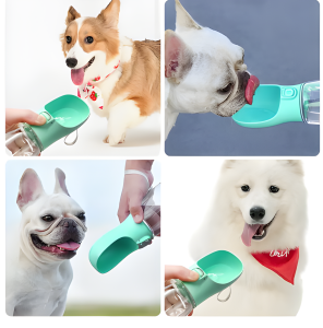 500ml Big Dog Water Bottle Portable Drinking Bowl For Small Medium Dogs Cat Travel Hiking Puppy Pet Water Dispenser Cup Labrodo