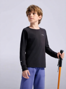 moodytiger | Autumn/Winter Outdoor Moisture-wicking Comfortable Childrens Long-sleeve T-shirt