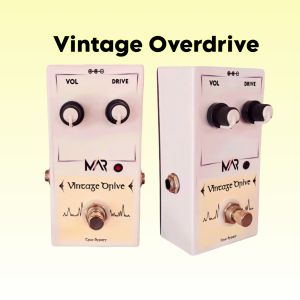 Efek Gitar VINTAGE OVERDRIVE Pedal Effect Guitar Dan Bass Akustik Dan Elektrik Murah by MAR