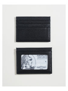 "Complex Black" Pragmatic Cowhide Ultra-Thin Compact Exquisite Multi Card Holder Card Holder Certificate Holder Men