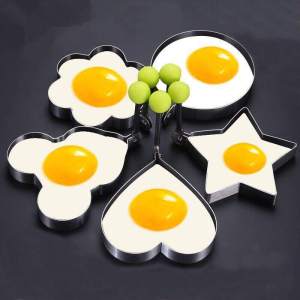 MaxPlus Stainless Steel Fried Egg Mold Frying Egg Cooking Tools Kitchen Accessories Gadget