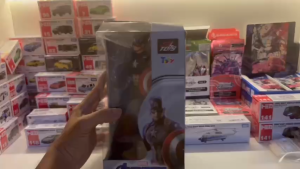 Mô Hình Marvel - New Captain America with Plastic Holder - ZD Toys