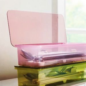 Hộp Đựng Thìa Đũa Sợi Tre Cao Cấp Có Nắp Đậy Hộp Đựng Thìa Đũa ChopStick Đa Năng Thời Trang Hiện Đại