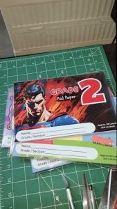 Grade 2 Writing Pad with 80 Leaves assorted character