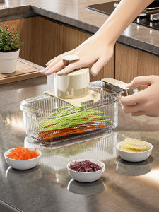 Bộ Cắt Rau Củ Quả Đa Năng Black Banana Nordic Style Dùng Trong Nhà Bếp Dụng Cụ Cắt Khoai Tây Sợi Rau Củ Quả Rau Củ Quả Dày