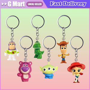 Disney Toy Story Figure Buzz Lightyear Woody Forky Desktop Ornaments Collection Doll Bag Car Keychain Home Decoration Kids Gifts