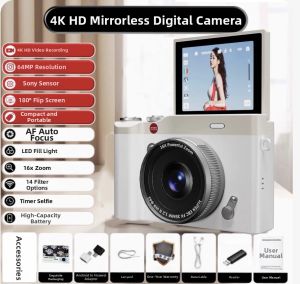 YangDingMao |Student-friendly Retro Camera CCD Digital HD Flip Screen