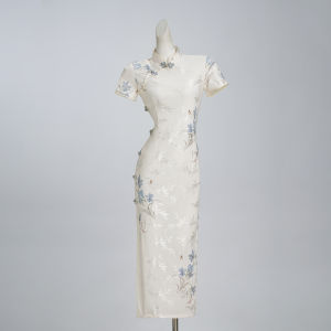 High-end Retro Chinese Style Cheongsam Summer New Dress