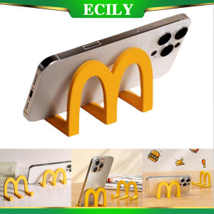 Ecily điện thoại để bàn đứng nhỏ trang trí mục văn phòng sáng tạo trang trí phim truyền hình xem công cụ ma thuật 1/3pcs