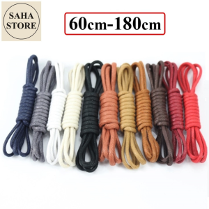 Dây giày tròn sáp 3mm buộc giầy da SAHA940 1 đôi boot bốt sneaker thể thao ngắn 60cm 70cm 80cm 90cm 1m 1m2 1m4 1m6 1m8