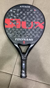 Raket Padel SIUX Attack Tsunami Limited Edition 3K Level 10 Merah