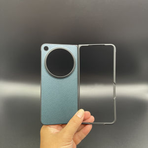 Full Coverage Leather Phone Case for Vivo X Fold5 Flip Business Simple Elegant Anti-slip Durable Mens Womens Protective Cover