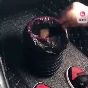 ถังขยะในรถ ถังขยะยืดหดได้ ถังพกพา ถังสารพัดประโยชน์ ใส่ของ ใส่ขยะ ใส่น้ำให้สัตว์เลี้ยงได้