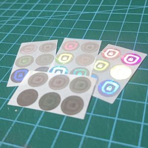 TamperProof CVV sticker seal for Debit/Credit card