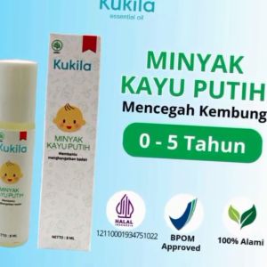 Kukila Essential Oil - Minyak Kayu Putih BPOM HALAL untuk usia 0 - 5 Tahun 100% Alami