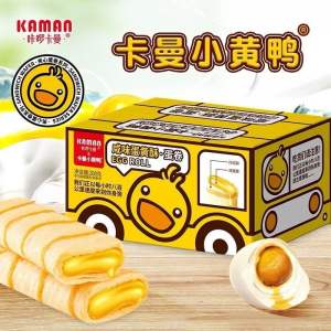 (HALAL) 1 Pcs Kaman Egg Roll Salted Egg / Ice cream Egg roll / Musang king Egg roll 27gram