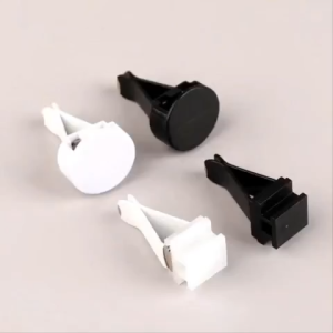 Set 2 kẹp gắn điều hòa lỗ thông gió cho xe hơi ô tô màu đen (TRÒN/VUÔNG)