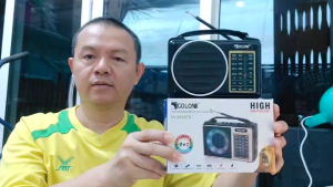 RX-807BTD วิทยุ บลูทูธ AM FM SW 3BANDS / BT / USB / TF / LIHIUM BATTERY / DISCO LIGHT ชาร์จแบต พกพาสะดวก