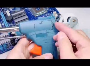 Solder Iron Automatic Tin Gun Solder Tembak Listrik Timah Otomatis 60W 220V