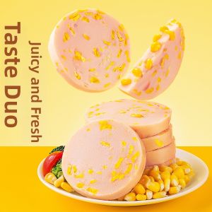 Three Squirrels | Low Fat High Protein Ready-to-Eat Chicken and Corn Meat Patty