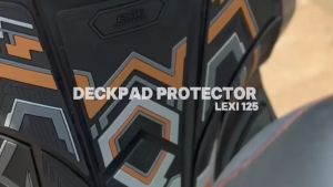Deckpad Protector Yamaha LEXI 125 Pelindung Dashboard Motorcycle Cover Exie Art