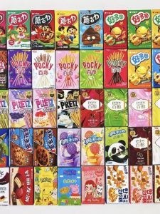 DIY Artificial Miniature Convenience Store Snack Box Phone Case Refridgerator Magnets Barrettes Decoration Cartoon Luminous Material Package