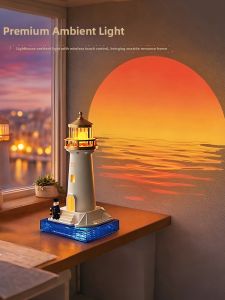 HAOXIANGJIA | Bluetooth Speaker Sunset & Starry Sky Projection Lamp