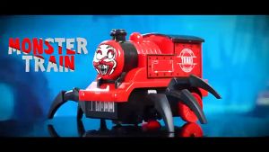 Charles Train Thomas Horror Hell Spider Electric Train Toy Boy Birthday Gift