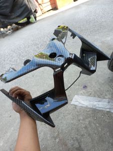 Cover Front 2 Cover Headlam Depan XMAX 250 karbon