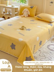 MENGWEIJUE | Ga trải giường đơn bằng vải nỉ dày mùa đông