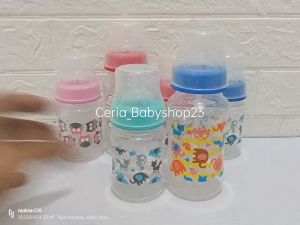 BOTOL SUSU BAYI LEHER LEBAR WIDENECK TANPA PEGANGAN ALG UNIK DAN DESAIN LUCU BAHAN PP BERKUALITAS
