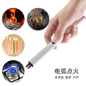 Miss.Cee ไฟแช็ค ไฟฟ้า USB เหลี่ยม เทียนหอม เทียนอโรมาจุดระเบิดปืนจุดไฟอิเล็กทรอนิกส์ยาว ติดเทียนเครื่องมือ diy