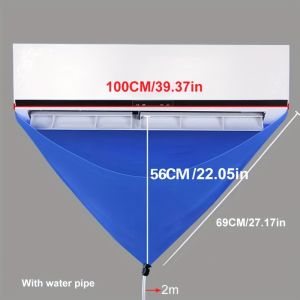 A Complete Air Conditioner Cleaning Kit - Including Dust Cover Water B Wall Mounted Air Conditioner Accessories Cleaning Tool