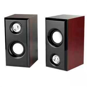 Loa Gỗ Nhỏ Để Bàn Có Thể Cắm Vào Máy Tính Điện Thoại Gia Dụng USB Âm Thanh Đầu Ra Âm Thanh Lỗ Tròn Mm